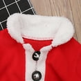 thumbnail image 3 of amropi Baby Boys Christmas Coats Tops+Pants+Hat+Socks 4Pcs Santa Clothes Set Red,6-12 Months, 3 of 6