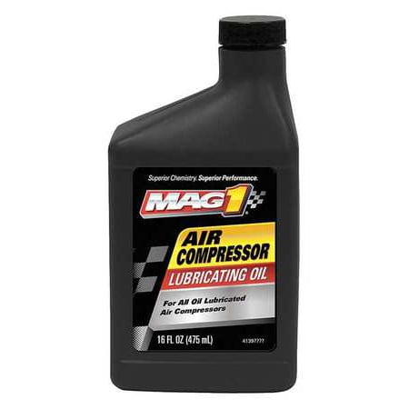 MAG 1 MG06AC16 Air Compressor Oil,Amber,16 oz.