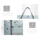 thumbnail image 5 of Fiudx Bolsa de Viaje Plegable, Ligera y Resistente, Multiusos para Gimnasio y Deporte, Fácil de Guardar y Transportar, Ideal para Uso Doméstico y Exterior, 52 X 32 X 17 Cm., 5 of 6
