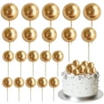 thumbnail image 4 of 20Pcs Colorful Balls Cake Topper Mini Balloons Cupcake Insert Sticks for Wedding Birthday Party Cake DIY Decoration Baby Shower, 4 of 8
