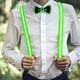 thumbnail image 1 of 2 Pcs/Set, Light Up Men's LED Suspenders And Bow Tie, Perfect for Music Festival Halloween Costume Party, Christmas, 1 of 5