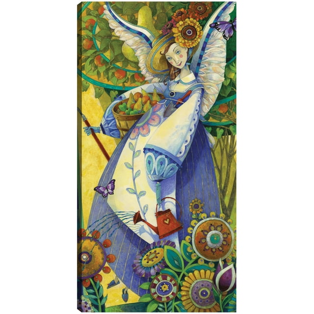 Cuadro Decorativo - Cosecha angelical Jr Impresión en canvas, estrechado.