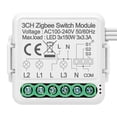 thumbnail image 1 of El módulo de interruptor inteligente ZigBee funciona con el módulo de interruptor de luz Alexa Google Home, 1 of 8