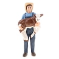 thumbnail image 2 of 2 Figuras De Simulación De Personas, , Campesino, De Juguete Con Un Ternero SM SunniMix Juguete de figura de acción de PVC, 2 of 8