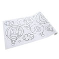thumbnail image 4 of Abbracc Art Paper Roll Sticky Coloring Book 30x300cm DIY Wall Coloring Stickers Coloring Balloon, 4 of 9