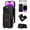 Black, variant on Phone Case - Mobile Phone Case Cover Anti Drop Crossbody Bag, Suitable for Iphone 16/15Plus/14/13,with Mirror And Long Drawstring, Multi-Functional Zipper Card Storage Faux Leather Phone Case Cover