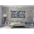 thumbnail image 2 of 3 Pieces Love Heart 3D Effect Wall Art Praying & Hugging Wall Decor Modern Metal Sculpture Effect Paintings 3D Metal Wall Art Love Wall Decor Couple Wall Art for Bedroom Decor 12x16x3, 2 of 6