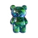 thumbnail image 1 of Soporte de dedo para teléfono Soporte para teléfono móvil Dibujos animados en 3D en forma de oso (zafiro) Azul, 1 of 7