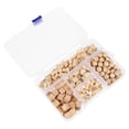thumbnail image 5 of DEEPCRAFF Wood Color Push Pins for Cork Boards, Office Supplies, Simple Design, and Easy to Use, 1 Box, 5 of 8