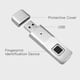 thumbnail image 4 of Unidad Flash Usb 3.0 De 32G De Cifrado De Huellas Dactilares De Disco U De Huellas Dactilares De Almacenamiento Dual Guardurnaity EL016057-00, 4 of 5