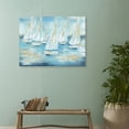 thumbnail image 2 of Golden Sailboats by Willowbrook Fine Art Canvas Art Print, 2 of 4
