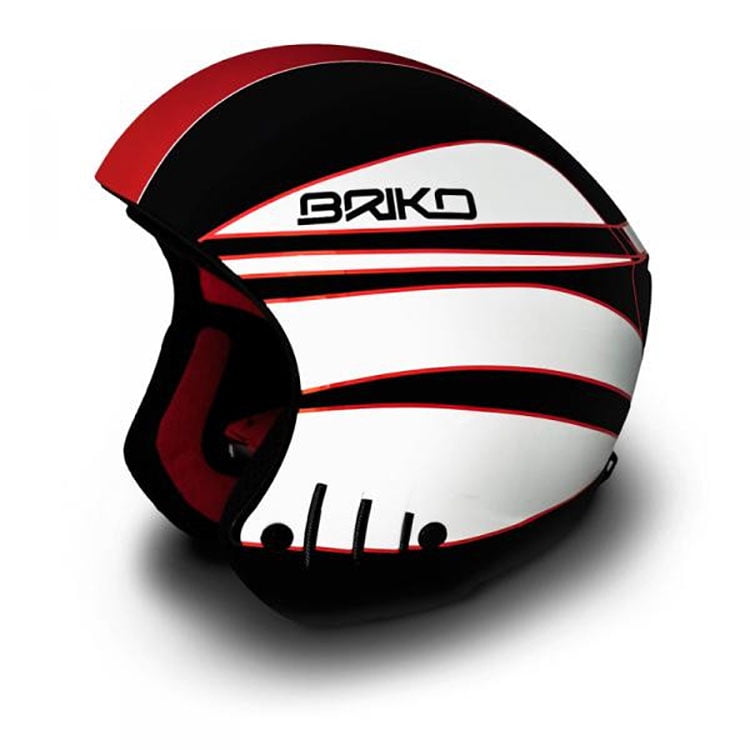Briko Rocker Super Junior Helmet Black Red White Size: 54CM by SOGEN SPORTS INC.