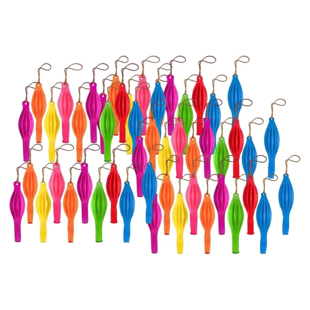 50 globos perforados, juguetes divertidos de , versátiles globos perforados para fiestas, bolsas de regalos, fiestas de cumpleaños para niños.