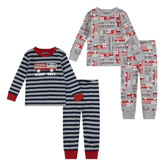Conjunto de Pijama para Bebé HUGGIES de Manga Larga 4 Piezas