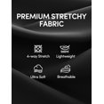 thumbnail image 5 of Womens Dress Pants Wide Leg Pull On Stretchy Work Pants Women High Waisted Business Casual Trousers with Pockets, 5 of 6