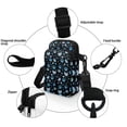 thumbnail image 5 of HELLHERO Shoulder Bag Trendy, Leakproof for Travel, Daily Commute or Casual Outings, Light Blue Paw Prints and Hearts, 5 of 7