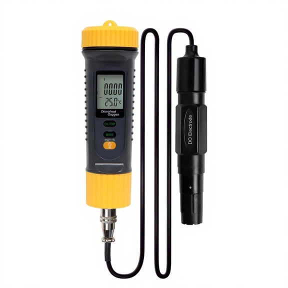 Multifunctional Water Quality Analyzers Dissolved Oxygen Meter Temperature Compensation Aquaculture Environmental Monitor