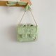 thumbnail image 2 of Monedero de felpa de rana de dibujos animados, lindo monedero de rana de felpa, bolso de animal, bolso cruzado, divertido regalo de cumpleaños para mujeres y niñas: Bolso bandolera rana (verde), 2 of 5