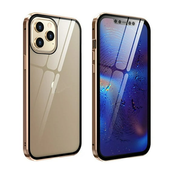 Full Cover Case Compatible with iPhone 12 Pro Max in Gold