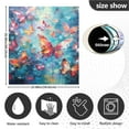 thumbnail image 3 of Butterflies Colorful Magnetic Dishwasher Cover Magnet Refrigerator Dishwasher Sticker Home Decorative Art Kitchen Panel Decal 23x26 Inch, 3 of 6