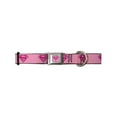 thumbnail image 2 of DC Comics Pet Collar, Dog Collar Metal Seatbelt Buckle, Superman Shield Pink, 11 to 16.5 Inches 1.0 Inch Wide, 2 of 2