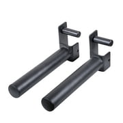 Ollieroo Set of 2 Weight Plates Holder Attachment – Designed to fit 2 In. x 2 In. Square Tube Power Racks with 1 In. Hole