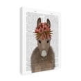 thumbnail image 2 of Fab Funky 'Donkey Bohemian 1 Book Print' Canvas Art, 2 of 3
