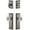 Antique Pewter, variant on Grandeur 817857 Fifth Avenue Solid Brass Single Cylinder Keyed Entry Knobset And Deadbolt