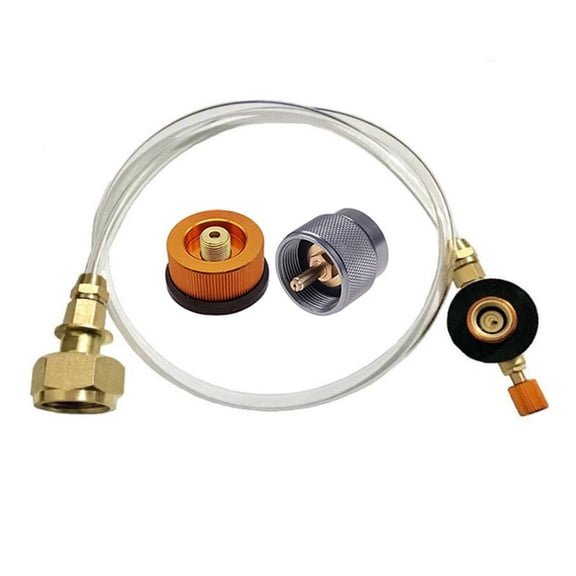 Portable Gas Adapter parts for Camping Stoves: Lightweight, Metal & for Versatile!