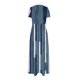 thumbnail image 3 of Vestido Corto de Verano de la Moda de las Mujeres Impreso de Manga Corta Cuello Redondo Tobillo de Longitud Vestido Casual, 3 of 5