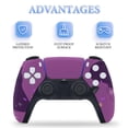 thumbnail image 4 of Graduation, Purple, Happiness PS5/PS5 Slim Digital Disc Skin Sticker For Console And Controller Skins, 4 of 7