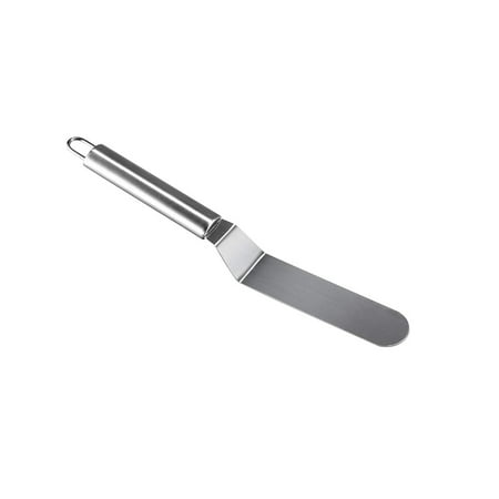 

Stainless Steel Cake Spatula Metal Handle with Hole Cake Decorating Spatula Baking Tool 6