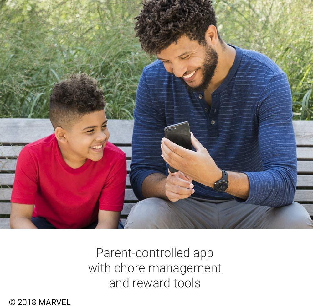 garmin spider man black