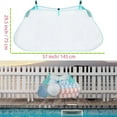 thumbnail image 4 of NOGIS Pool Floats Storage Bag,Pool Float Toy storage Mesh Bag,Adjustable Swimming Pool Hanging Mesh Organizer Net Bag for Floats,Balls,Water Inflatable Toys and Other Pool Accessories (Green), 4 of 7