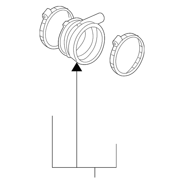 Genuine OE GM Engine Air Intake Hose Seal 22710603