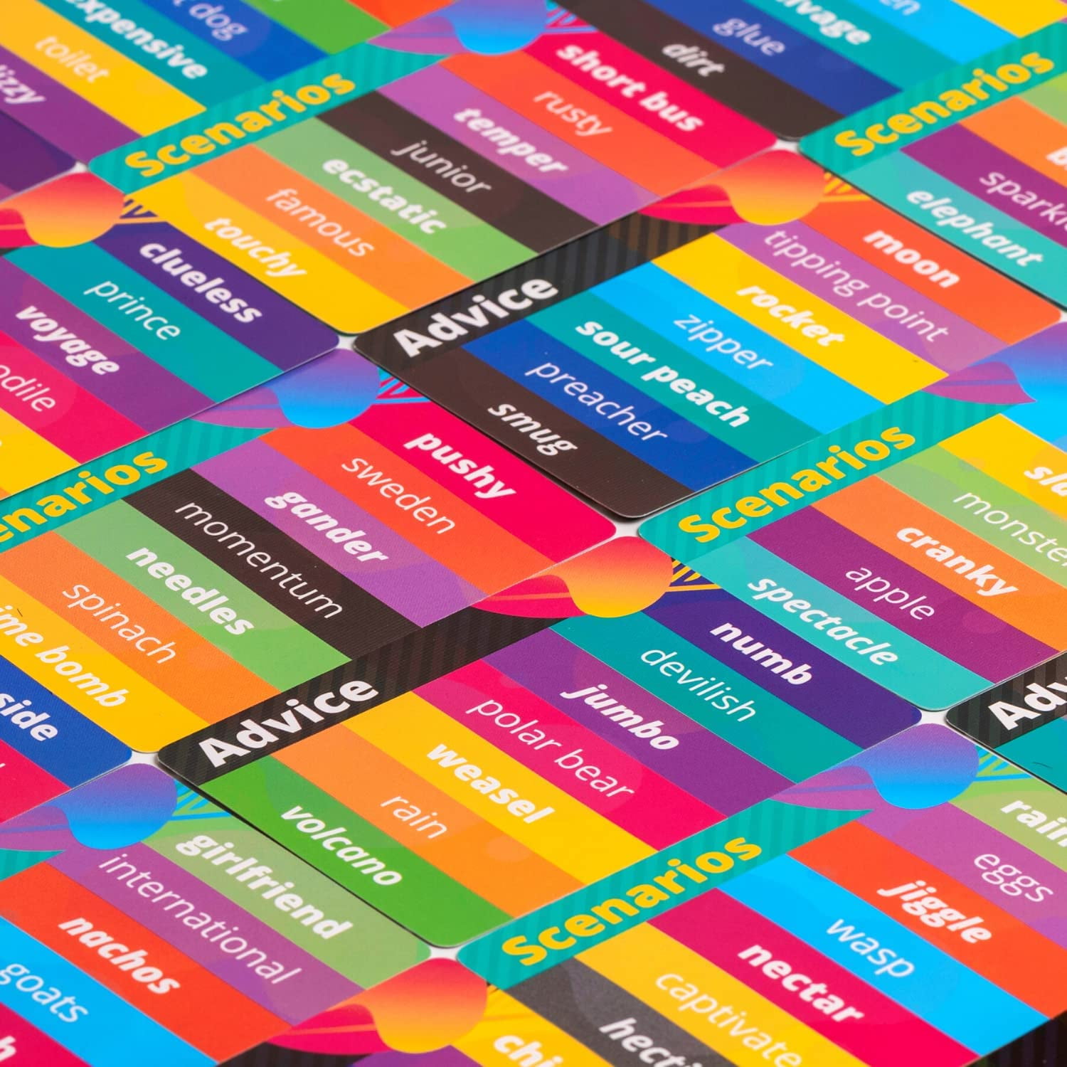 2 Cents Family-Friendly Comedy Storytelling Game Cards - Funny and Creative Improv Story Card Games for All Ages - Fun Groups Gathering, Party Activities, Adult Game Night - 3 - 8 Storyteller Players