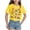 Yellow, variant on Tkrady Toddler Girls New Valentine's Day T Shirts Heart Graphic Crewneck Tee Tops, Sizes 1-14 Years