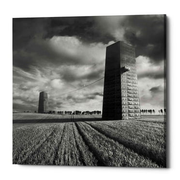 Epic Graffiti Epic Grafitti "Szflandia" by Dariusz Klimczak, Giclee Canvas Wall Art 12" x 12"