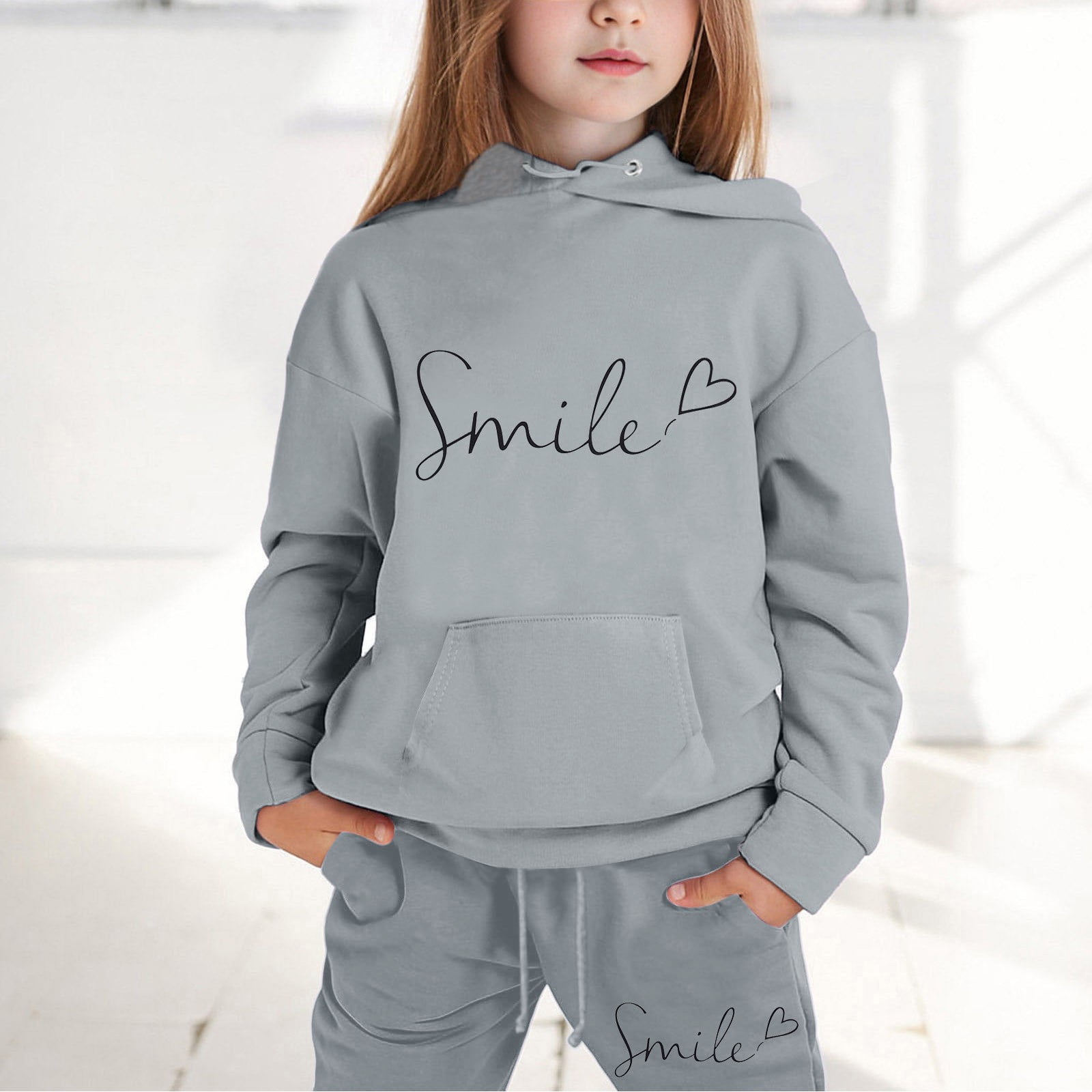 Enfant En Bas âge Bébé Fille Coton Lettre Imprimer Gland Boule Vêtements Arc Costume Trois