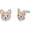 Corgi, variant on S925 Sterling Silver Dog Stud for Women Cute Corgi/Husky/Golden Retriever/Dachshund Earring for Her, 24 Breed Choices, Dainty Pet Lover Jewelry