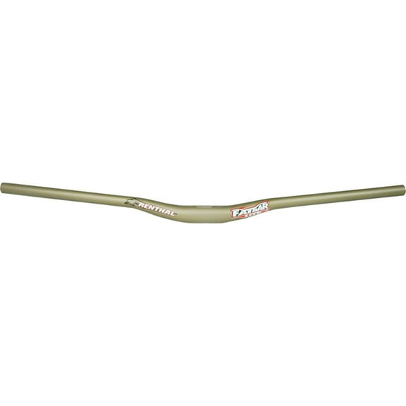 Renthal FatBar Lite Handlebar: 20mm Rise, 760mm Width, 35mm Clamp, Gold