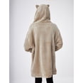 thumbnail image 2 of Pusheen Chandail à Capuchon Couverture Marron pour Filles, 2 of 6