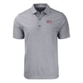 thumbnail image 2 of Men's Cutter & Buck  Heather Black Louisiana Ragin' Cajuns Big & Tall Forge Eco Stripe Stretch Recycled Polo, 2 of 3