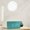 Mint Green, variant on Projection Alarm Clock For Bedroom, LED Digital Clock Projects Time On Ceiling Or Wall, Date & Temperature Display, USB Powered, Silent Tick, Wood-Tone Nightstand Decor