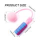 thumbnail image 2 of Bienvenido - Cuerda de saltar inalámbrica con peso para entrenamiento físico, cuerda de saltar ajustable para mujeres, hombres y niños, 2 of 5