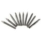 thumbnail image 1 of 10 Piezas 3.175mm Brocas de material acero De Tungsteno CNC Router Tool 0.1mm Grado 30 gris plateado, 1 of 9