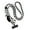 Black and white, variant on Fashionable Retractable Long Strap for Multiple Phone Models for Secure Carrying All Day Comfort
