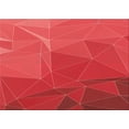 thumbnail image 1 of Ahgly Company Tapis Rectangulaire Lavable en Machine Rouge Transitionnel, 8 Pieds x 10 Pieds, 1 of 7