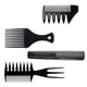 thumbnail image 2 of Peines Herramientas de modelado multifuncionales resistentes al desgaste Aspecto exquisito Fácil instalación Larga vida útil Hair Pick negro 1 Set Inevent CE012139-01, 2 of 6