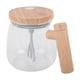 thumbnail image 2 of Taza de café con agitación automática con tapa transparente beige blanco 350 ml 400 mAh IPX6 Tipo C Interruptor táctil Taza mezcladora eléctrica para café y leche, 2 of 10